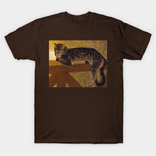 Summer: Cat on a Balustrade T-Shirt